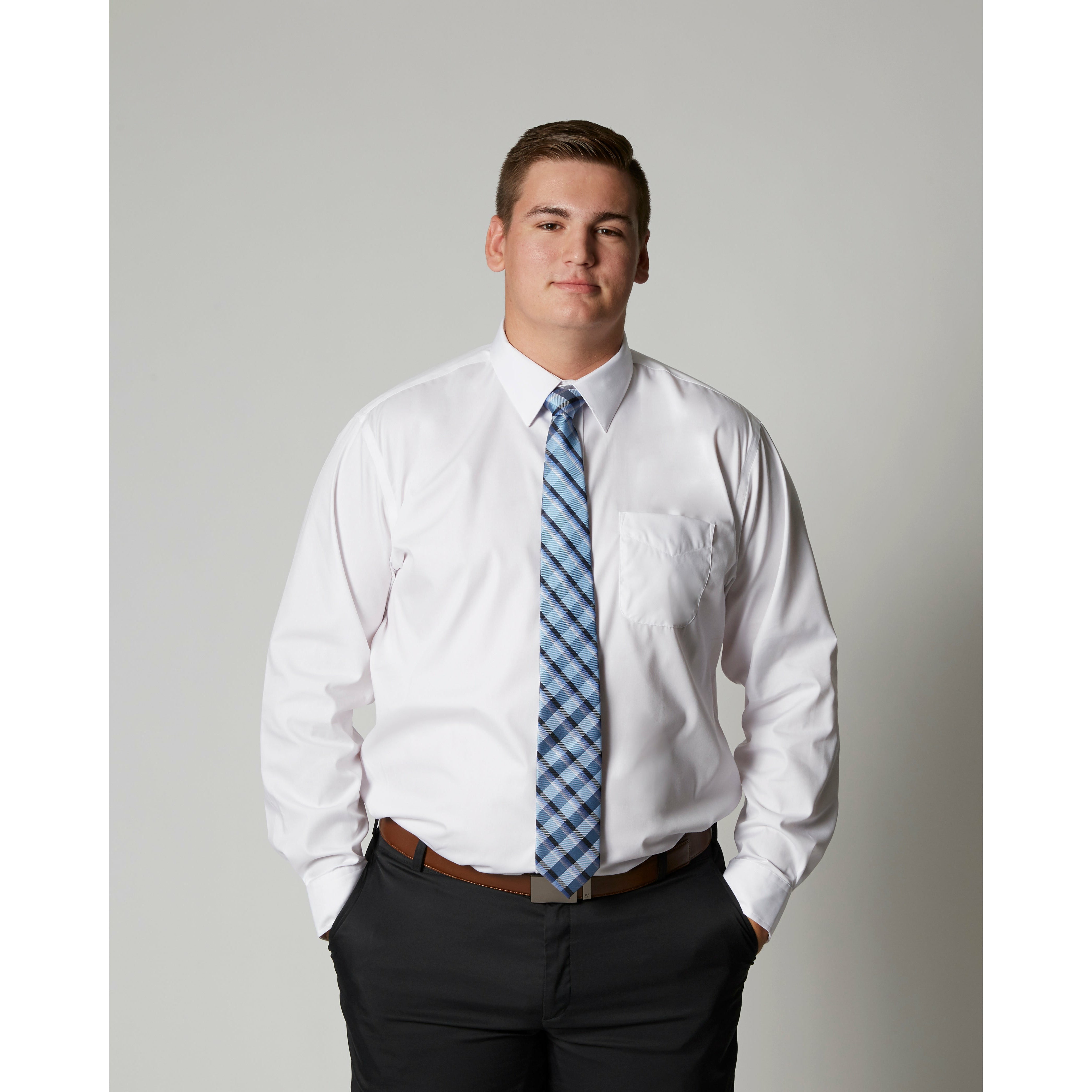LDS Missionary Shirt Classic Fit - Mens Quality Dress Shirts | Modern Missionary Adrian's LDS Missionary Shirt Classic Fit - Mens Quality Dress Shirts | Modern Missionary Adrian's