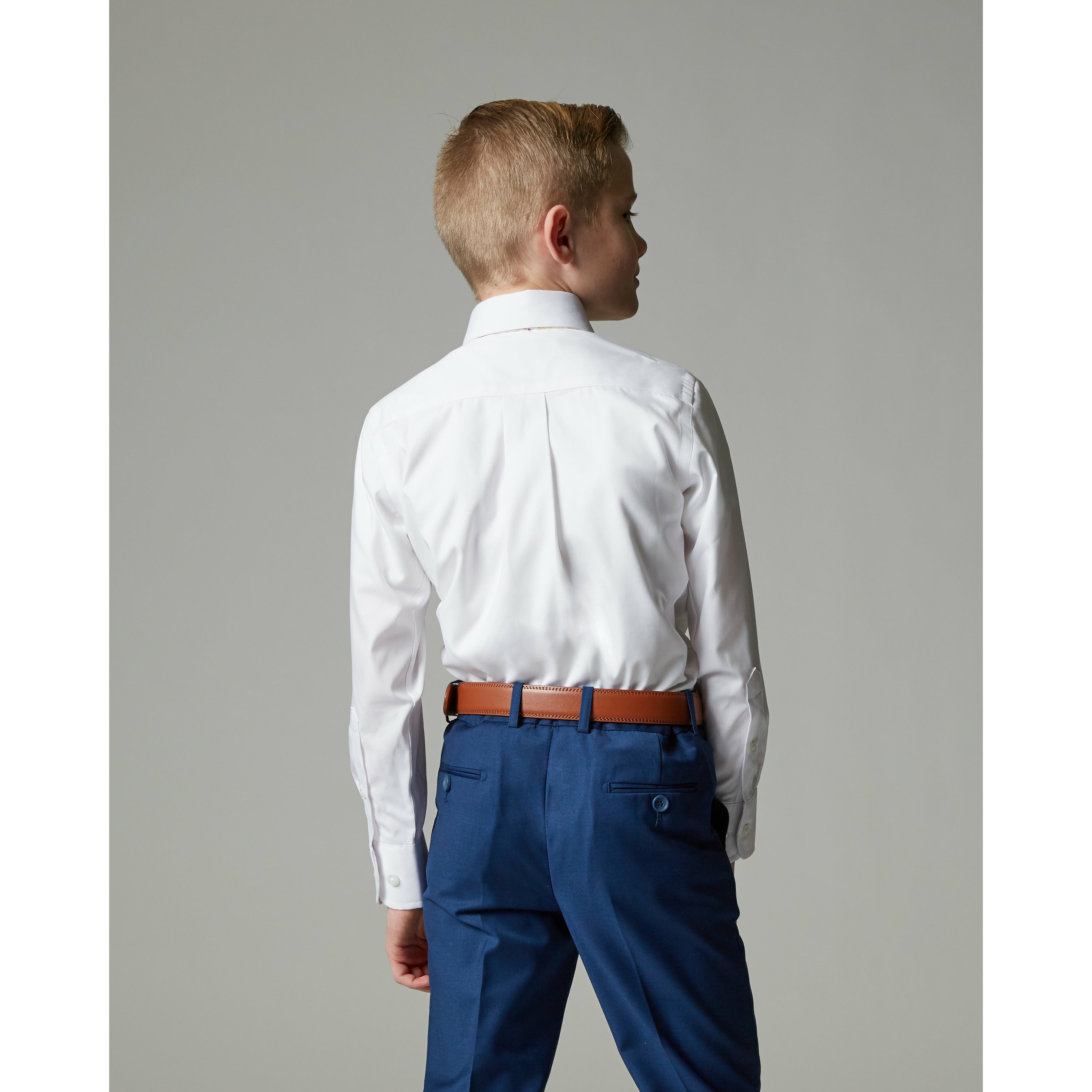 Boys Athletic Fit Dress Shirt Adrian's Boys Athletic Fit Dress Shirt Adrian's